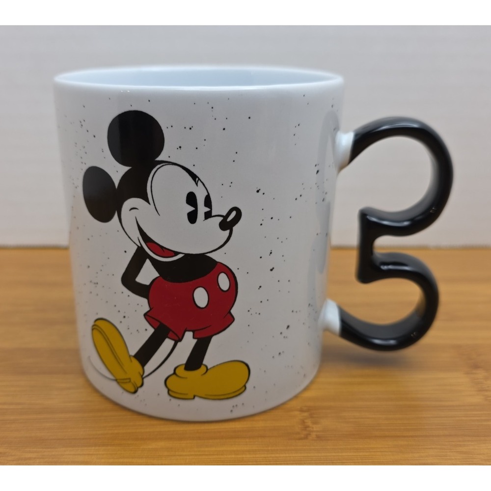 Disney Mickey Mouse Coffee Mug 20oz Oversized 3D Ears Handle Large